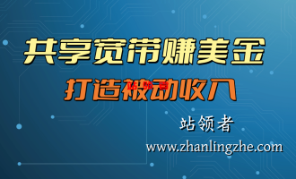 共享带宽赚美金项目详解，推荐4个靠谱赚钱平台